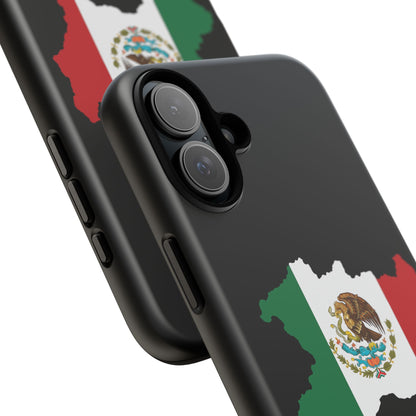Michoacán Mexico Flag Map Phone Case | Mexican American Pride Tough Case for iPhone & Samsung