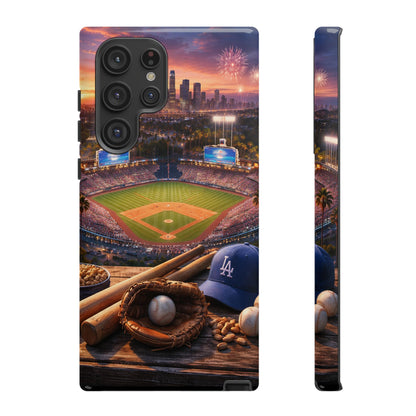 Baseball Sunset Stadium Phone Case LA Game Day Sports Aesthetic Case