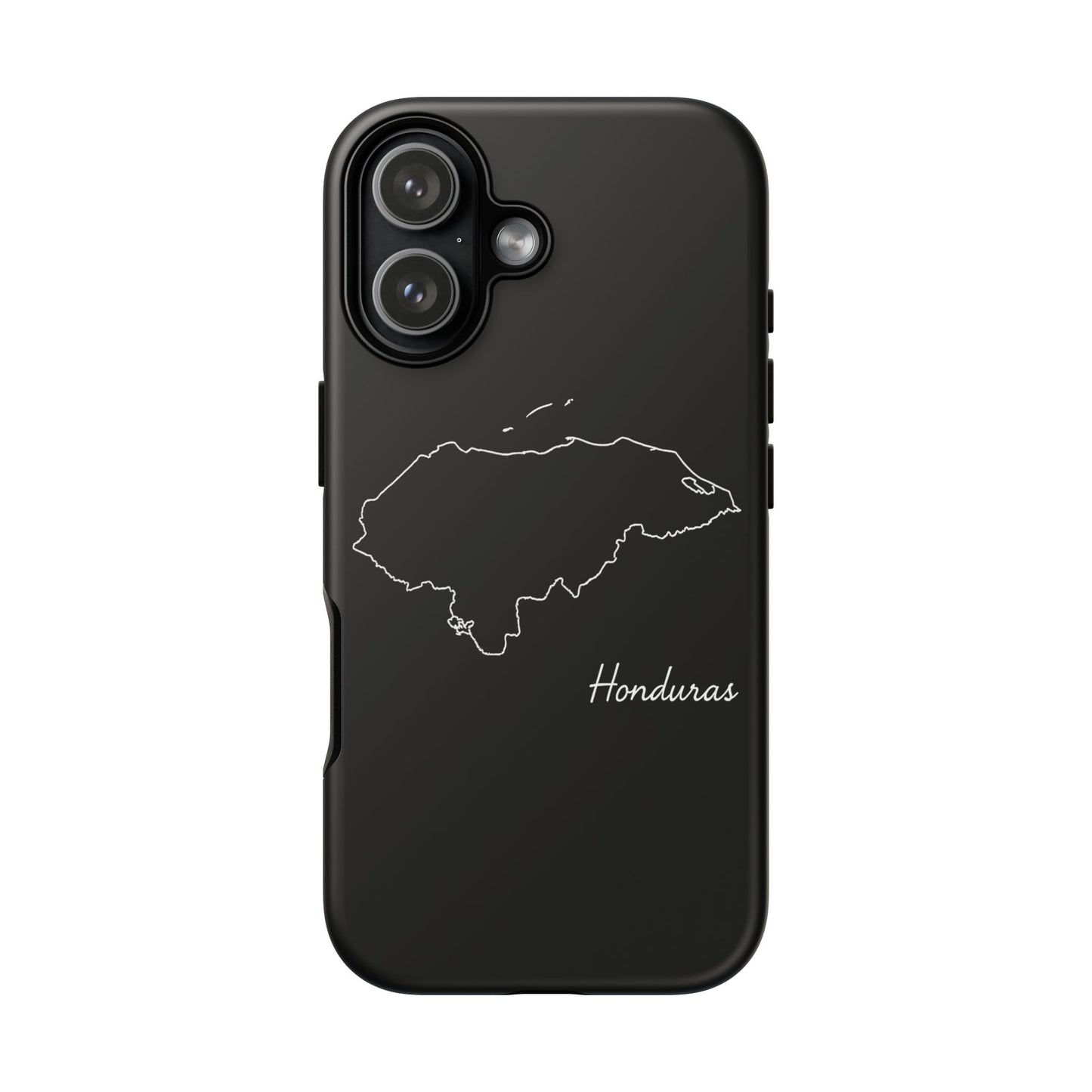 Honduras Outline Phone Case – Minimal Country Map Tough Case (iPhone, Samsung, Pixel)