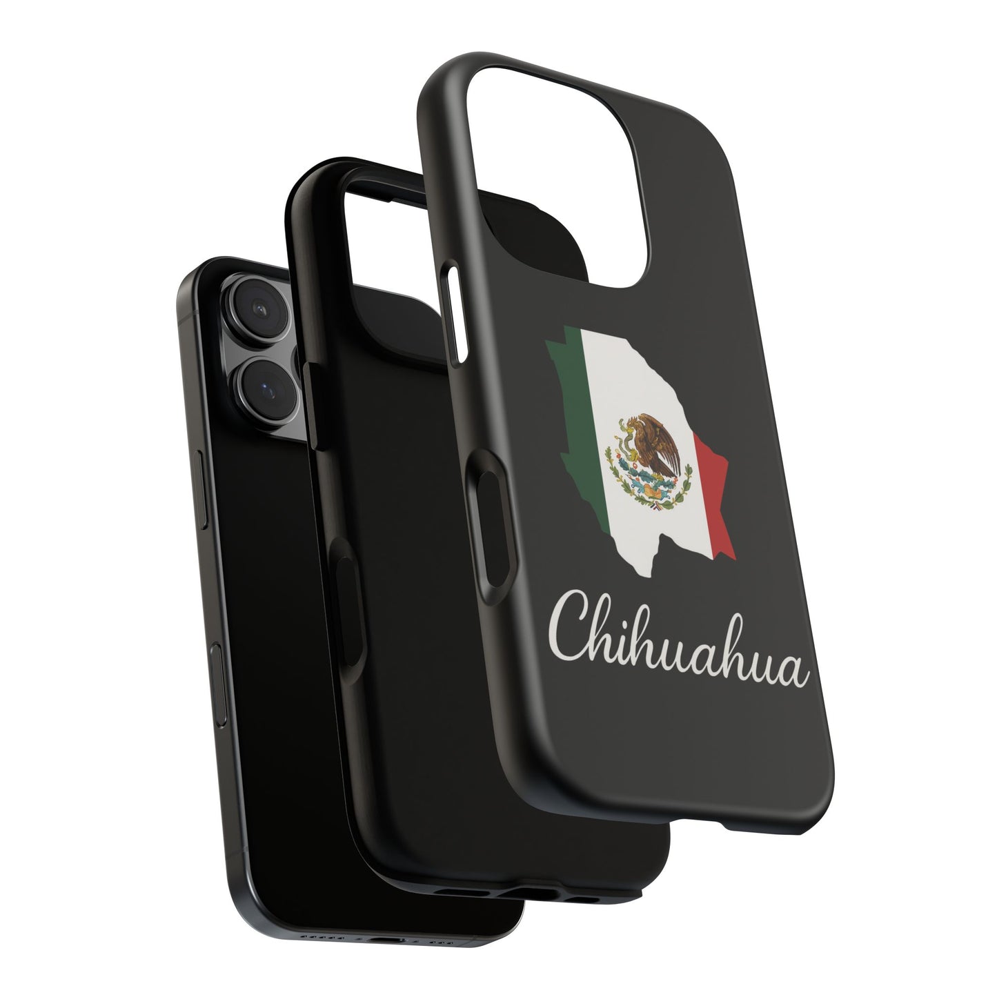 Chihuahua Mexico Flag Map Phone Case | Mexican American Pride Tough Case for iPhone & Samsung