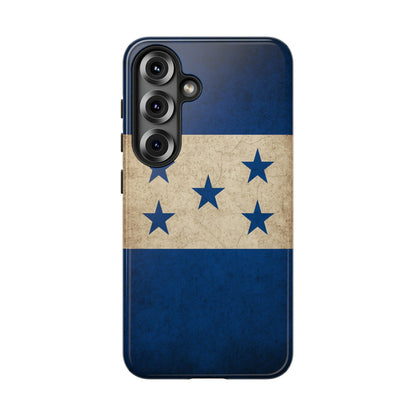 Honduras Flag Phone Case | Vintage Honduran Flag iPhone & Samsung Tough Protective Case