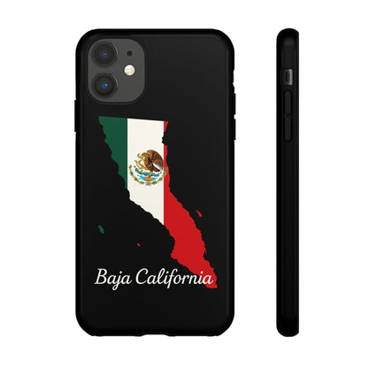 Baja California Mexico Flag Map Phone Case | Mexican American Pride Tough Case for iPhone & Samsung