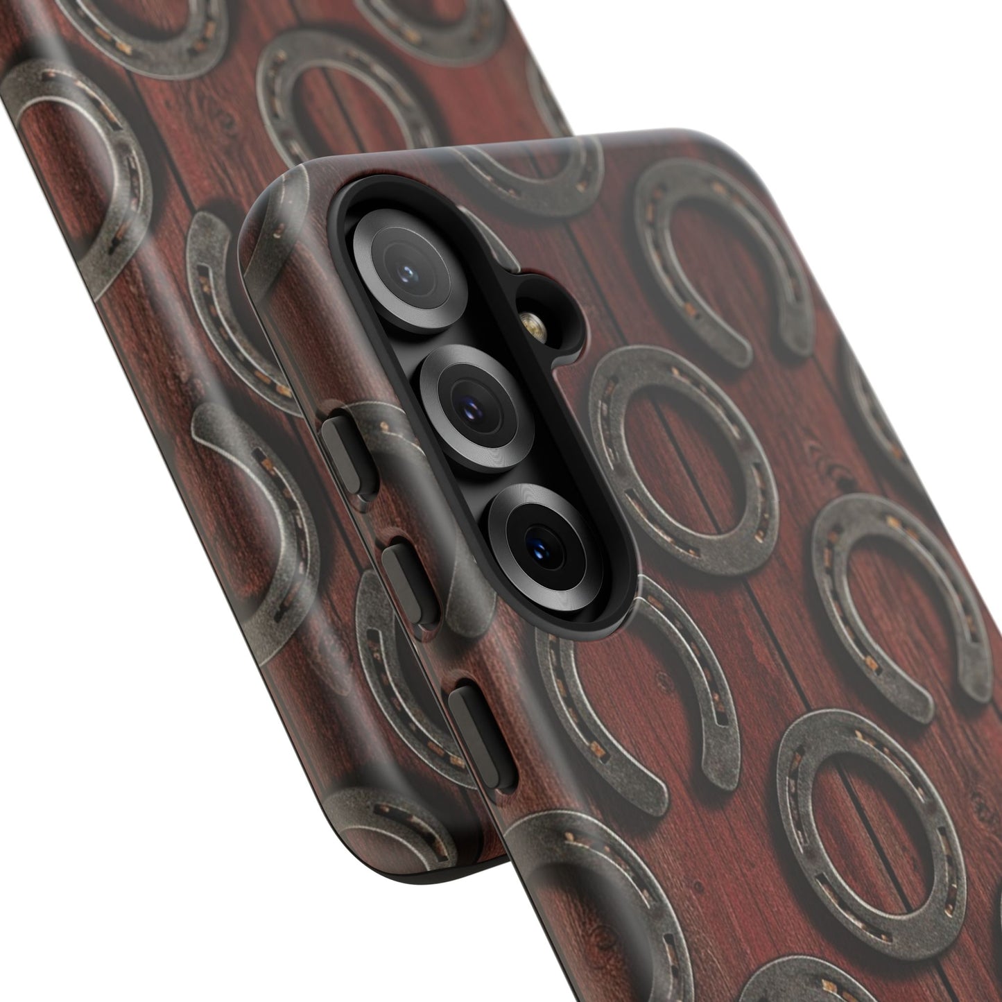 Rustic Horseshoe Western Phone Case – Cowboy Country Ranch Tough Case