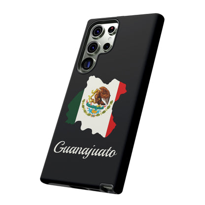 Guanajuato Mexico Flag Map Phone Case | Mexican American Pride Tough Case for iPhone & Samsung