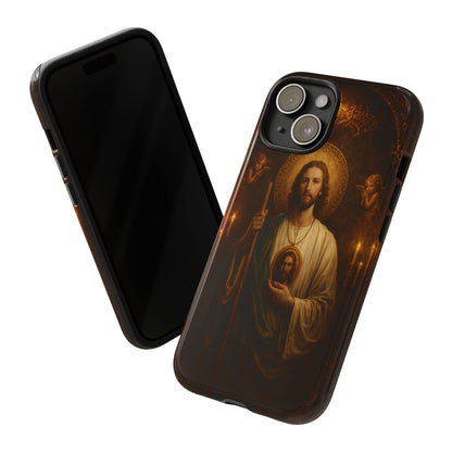 San Judas Phone Case Saint Jude Catholic Saint Religious Art Portrait Tough