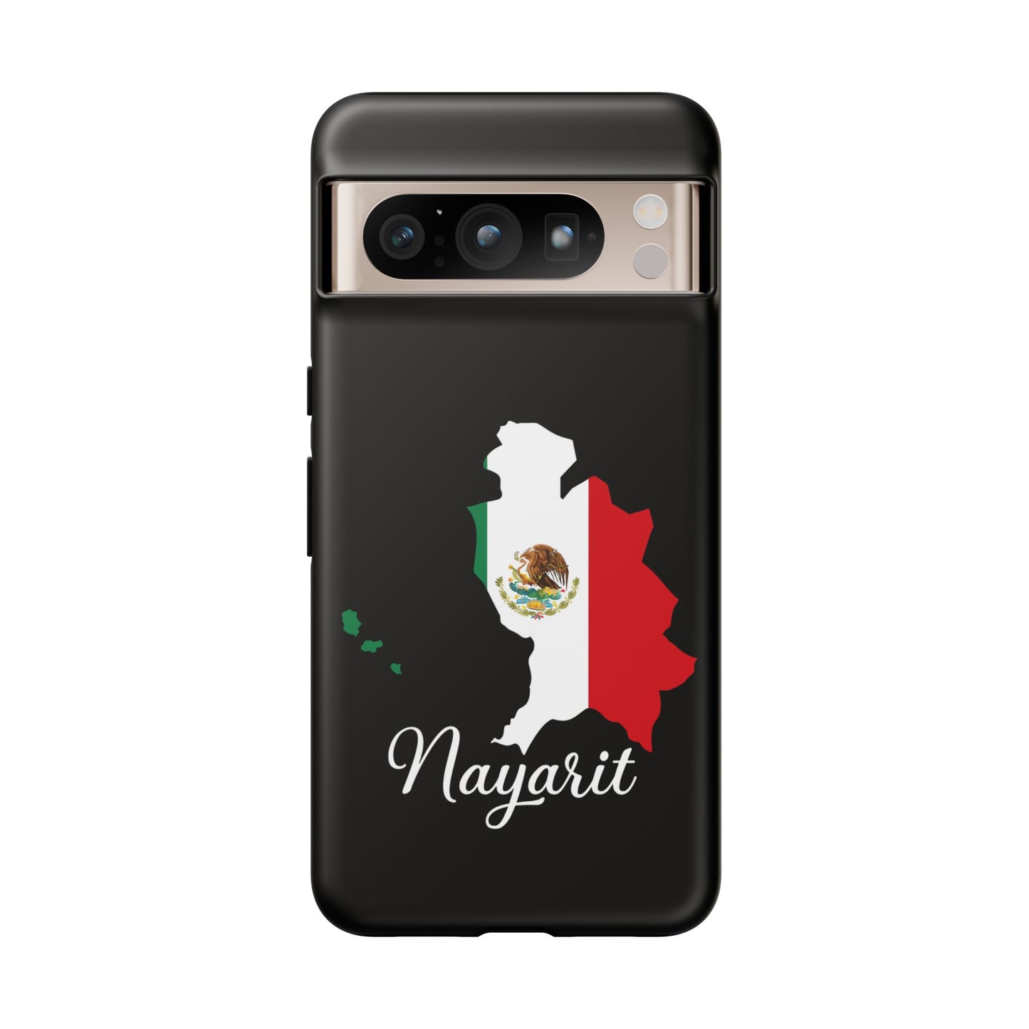 Nayarit Mexico Flag Map Phone Case | Mexican American Pride Tough Case for iPhone & Samsung