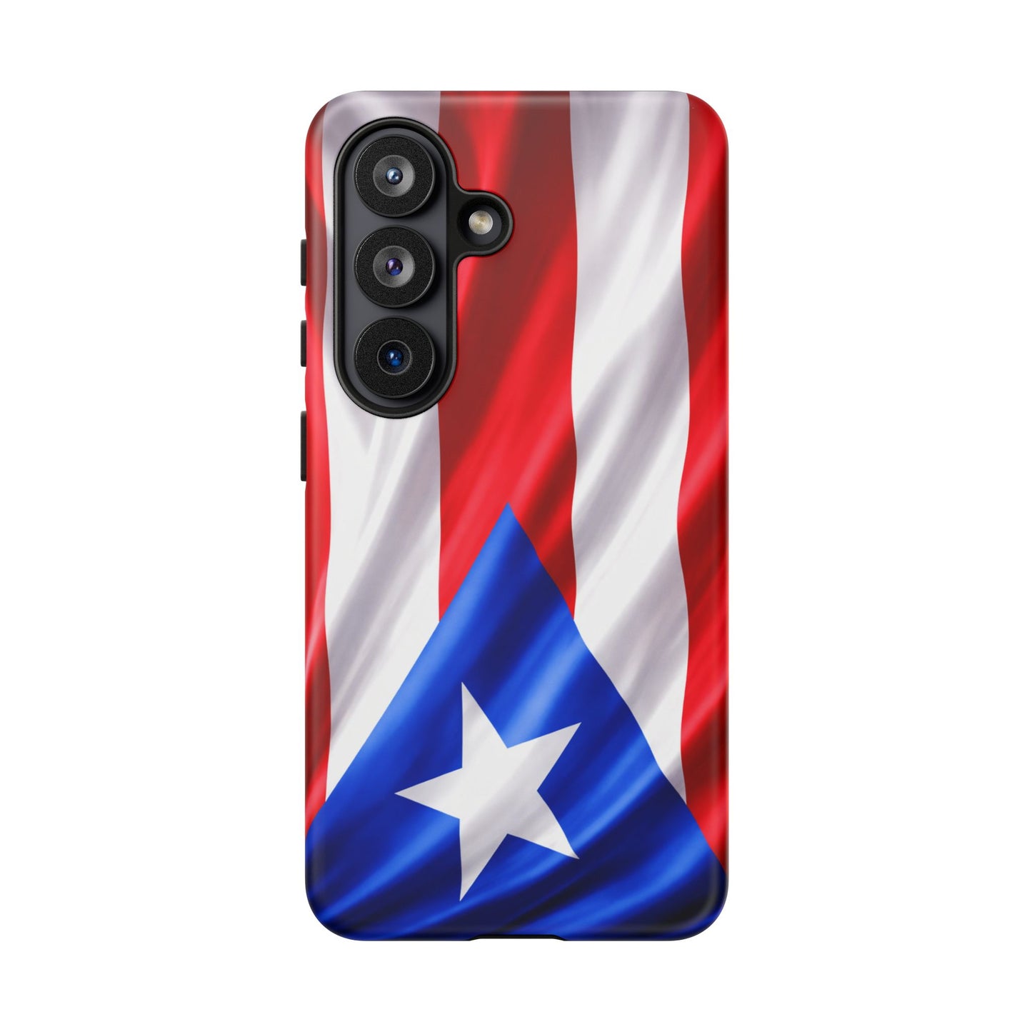 Puerto Rico Flag Phone Case | Boricua Pride Tough Case | Puerto Rican Flag Protective Cover for iPhone & Samsung