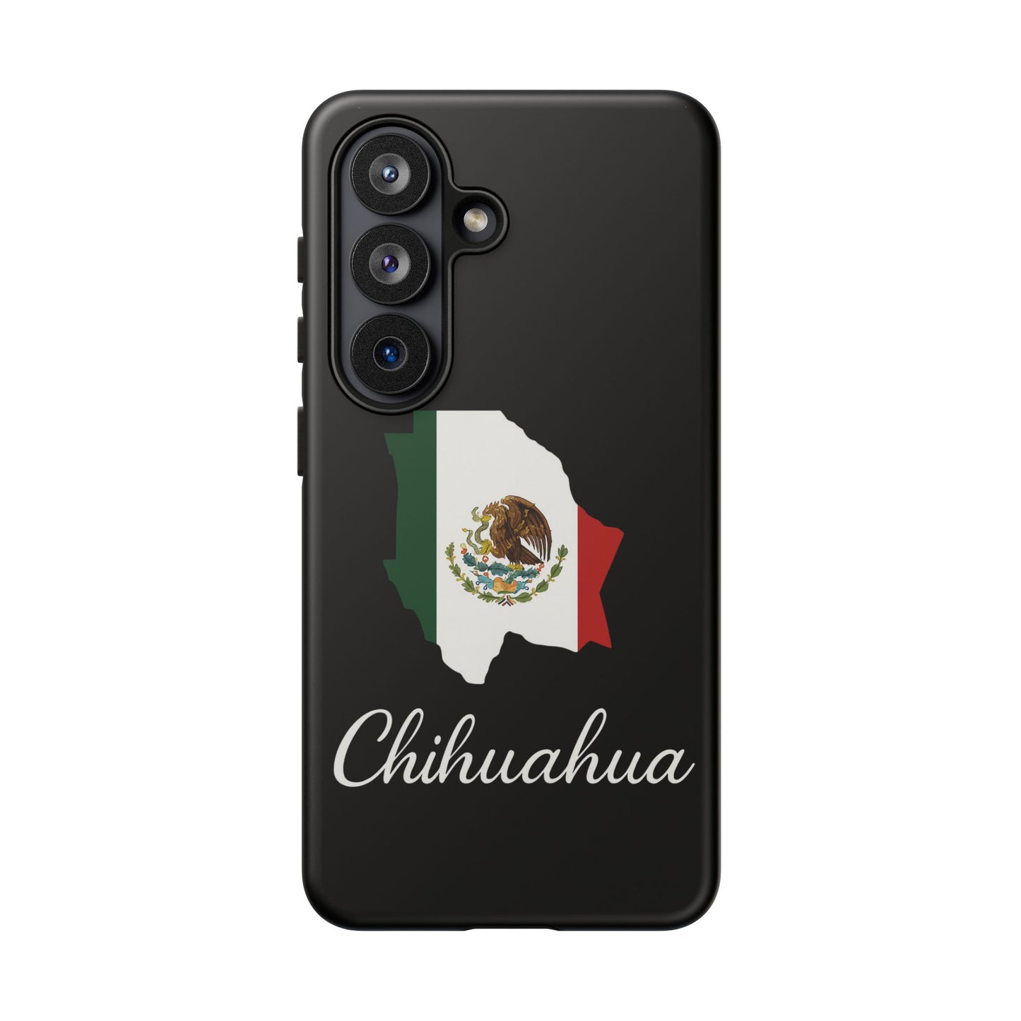 Chihuahua Mexico Flag Map Phone Case | Mexican American Pride Tough Case for iPhone & Samsung