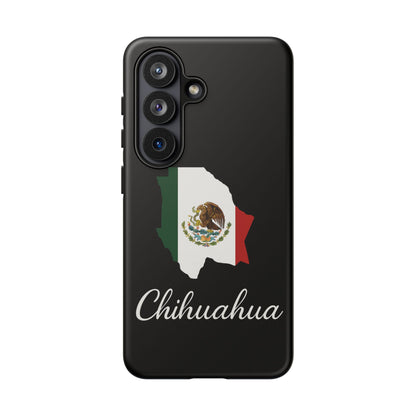 Chihuahua Mexico Flag Map Phone Case | Mexican American Pride Tough Case for iPhone & Samsung