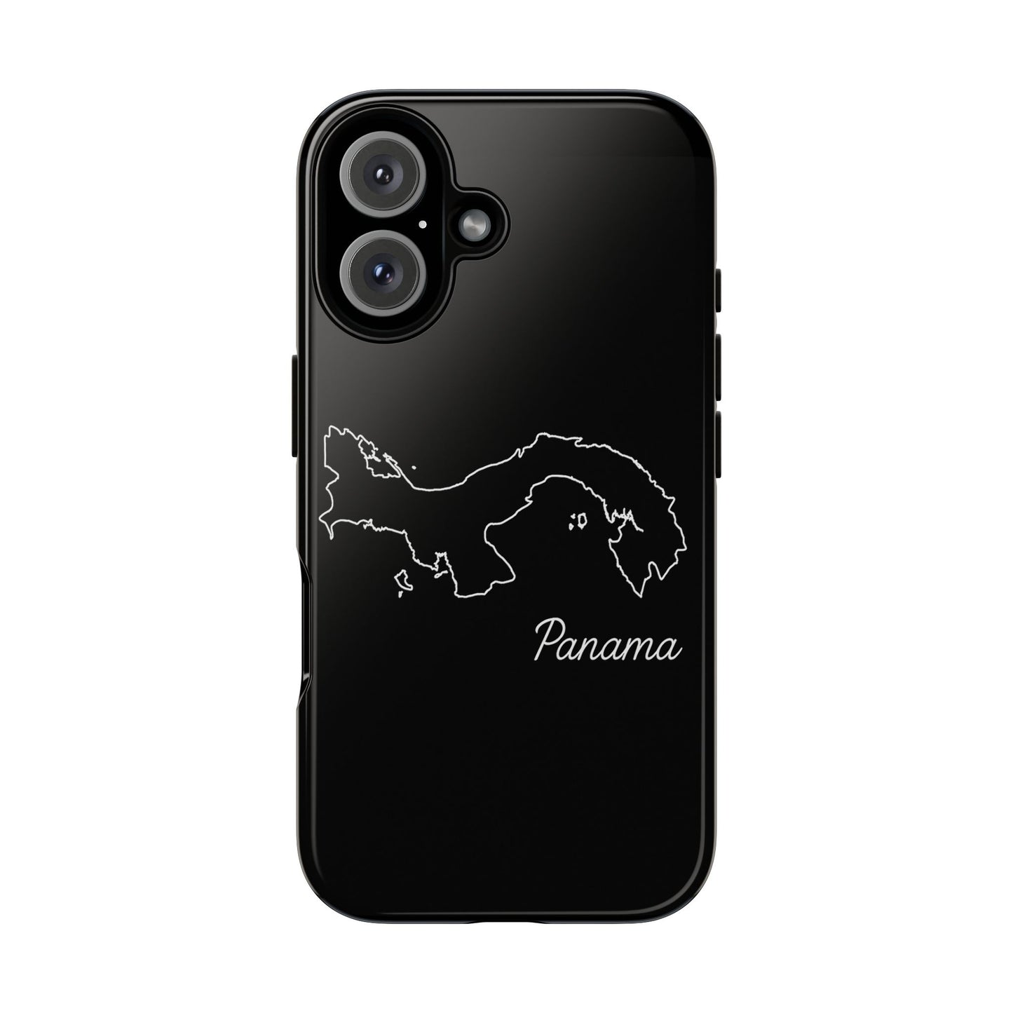 Panama Outline Phone Case – Minimal Country Map Tough Case (iPhone, Samsung, Pixel)