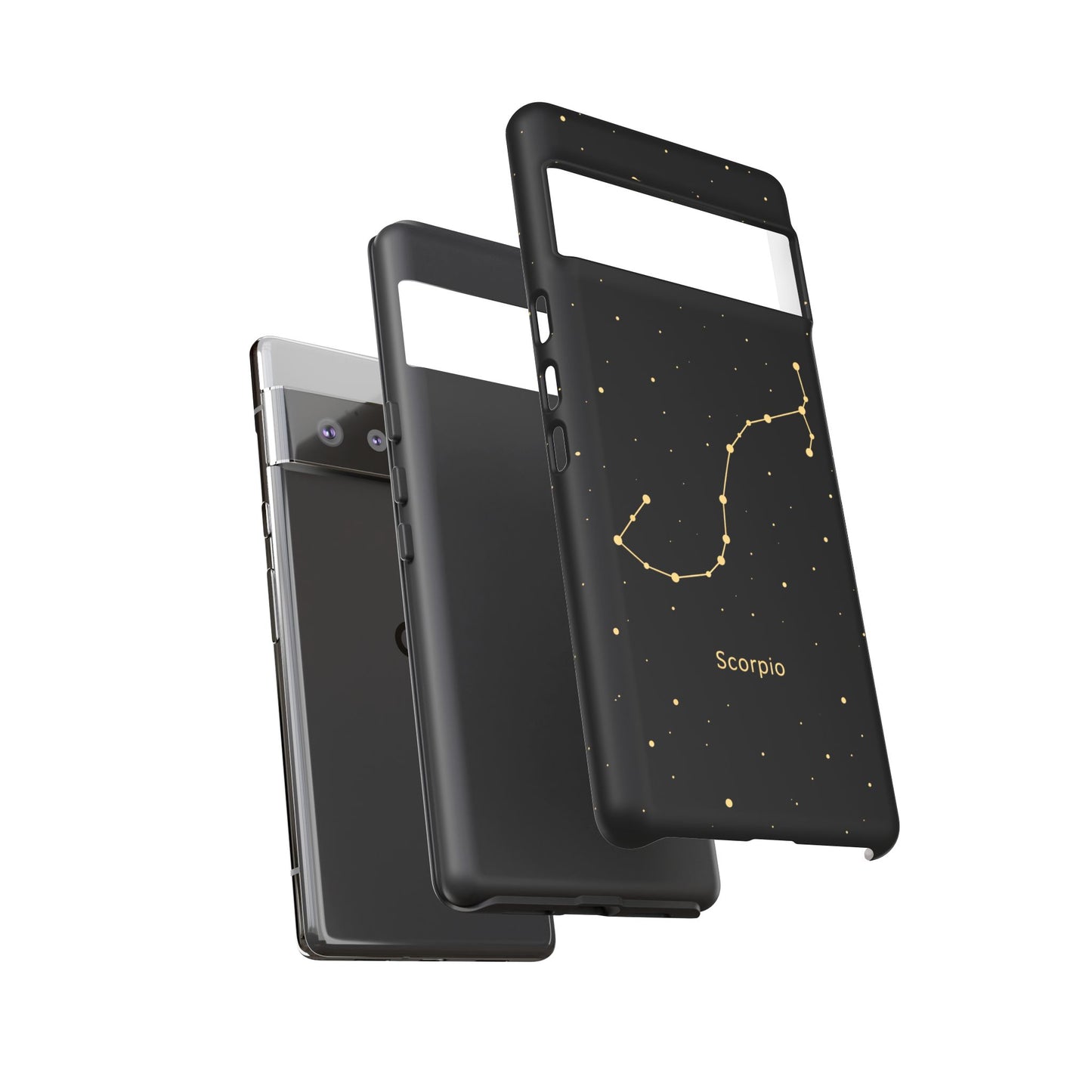 Scorpio Zodiac Constellation Phone Case – Luxe Gold Celestial Cover