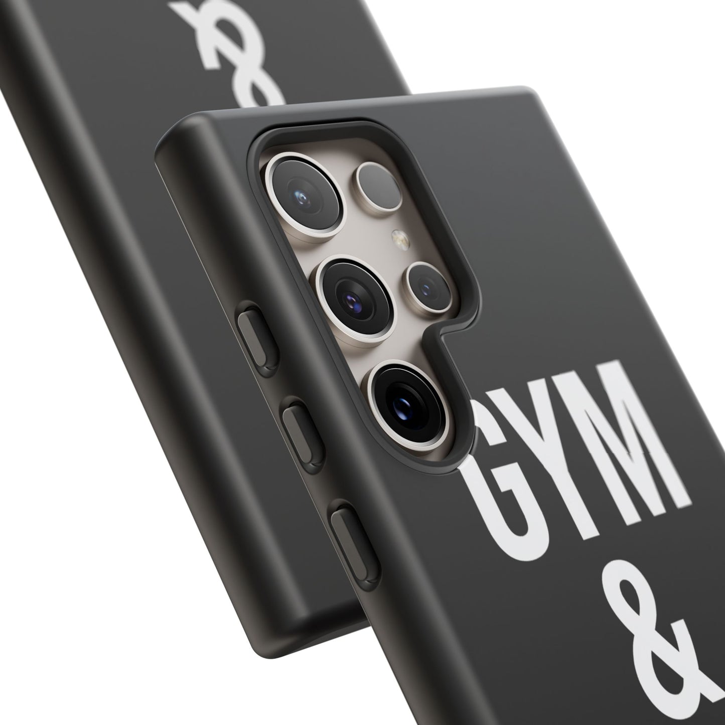 Gym & Jesus Phone Case Christian Faith Workout Gym Motivation Case