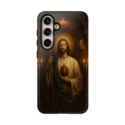 San Judas Phone Case Saint Jude Catholic Saint Religious Art Portrait Tough