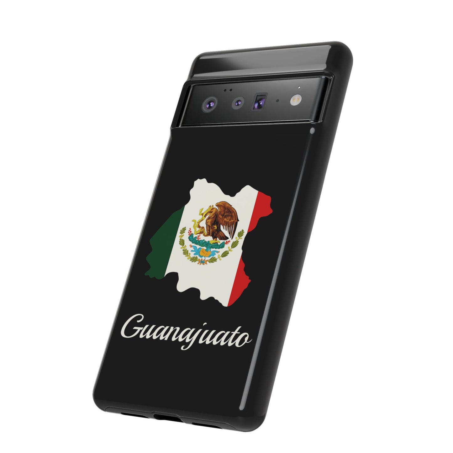 Guanajuato Mexico Flag Map Phone Case | Mexican American Pride Tough Case for iPhone & Samsung