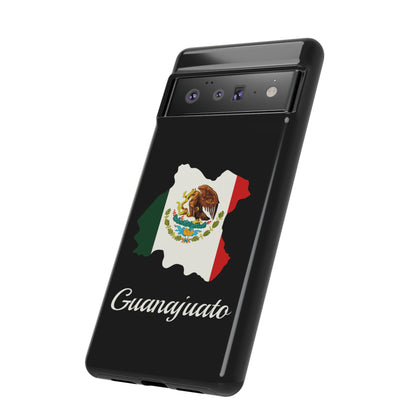 Guanajuato Mexico Flag Map Phone Case | Mexican American Pride Tough Case for iPhone & Samsung