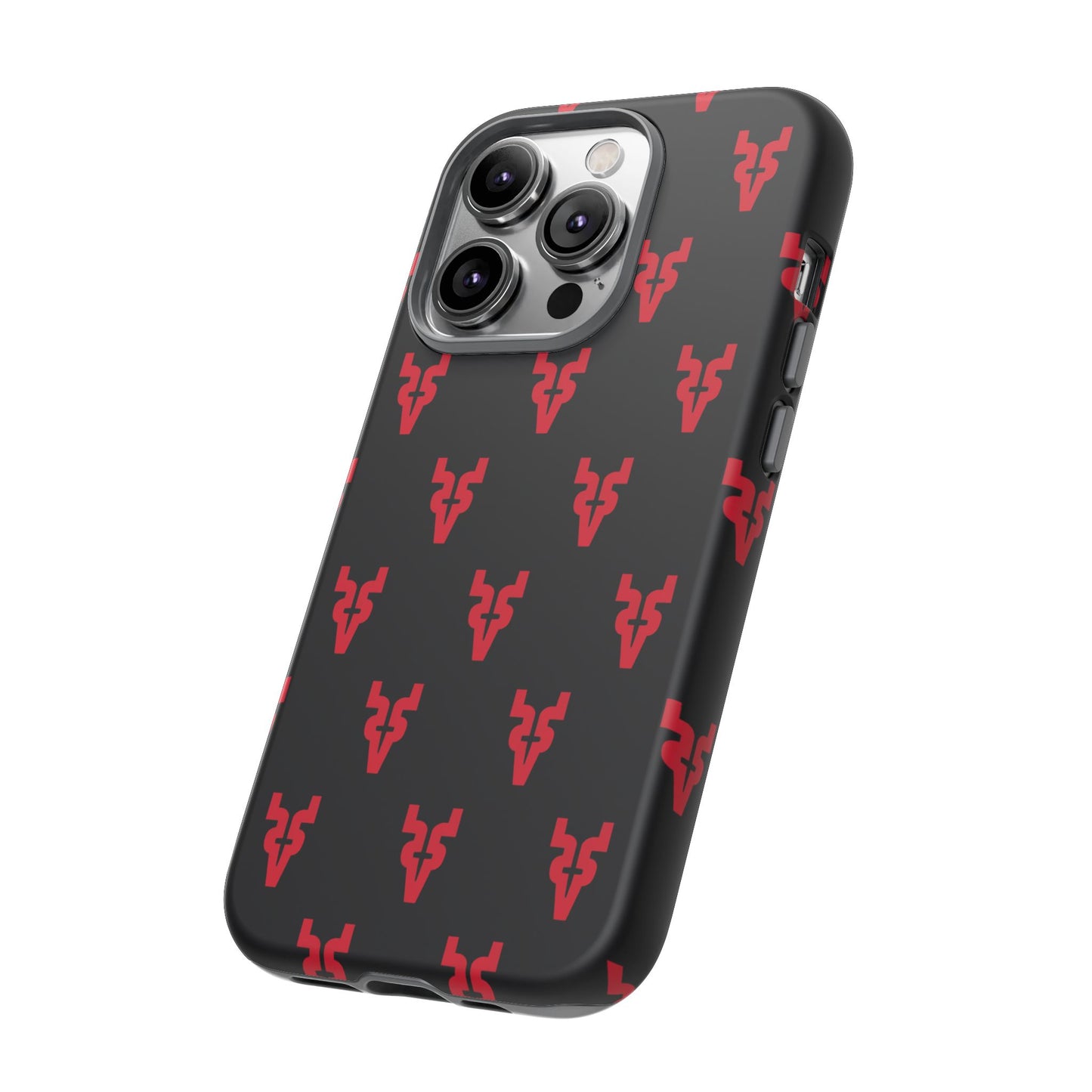 Mazatlán Bull Phone Case – Black Red Streetwear Tough Shockproof Cover