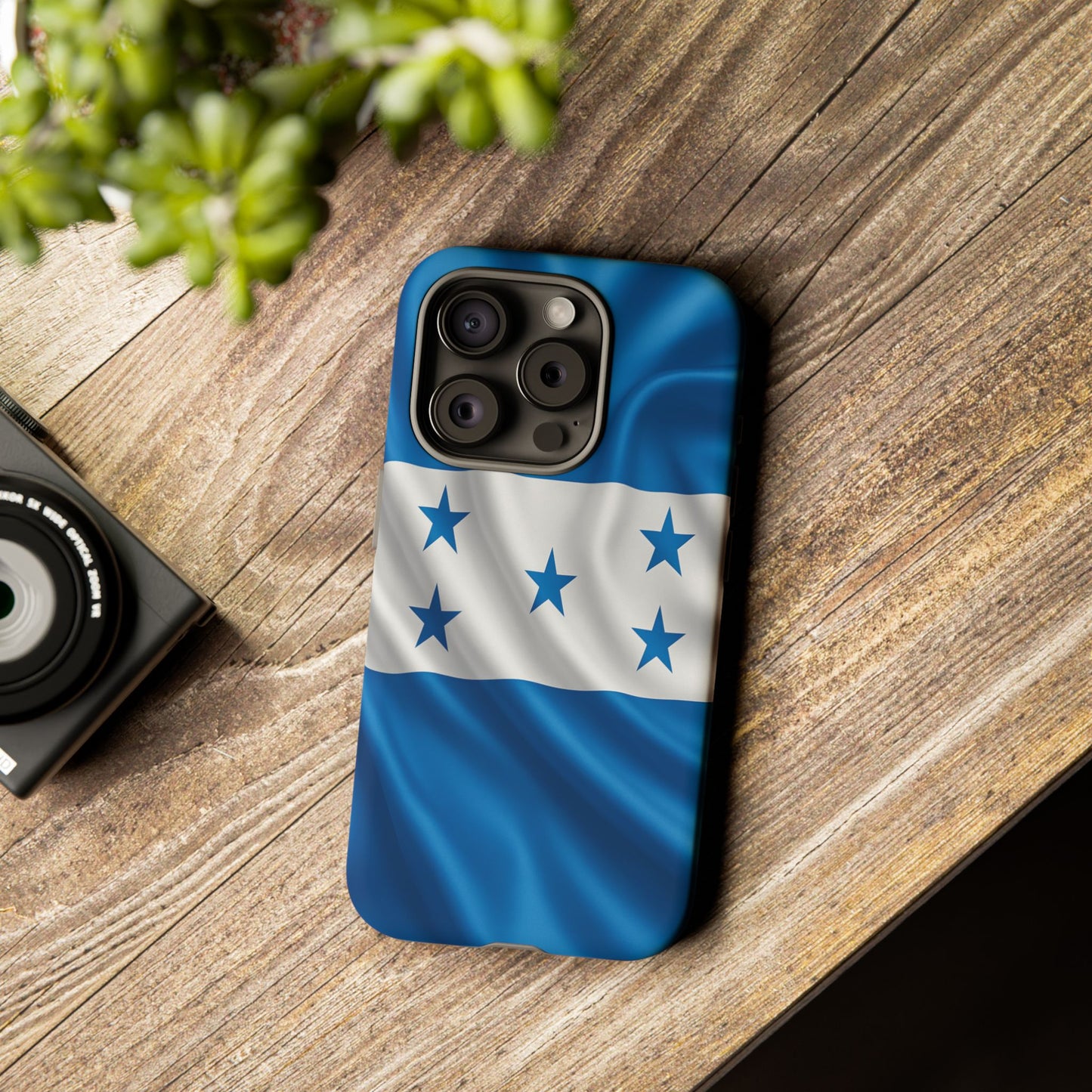 Honduras Flag Phone Case | Honduran Pride Blue & White Flag iPhone & Samsung Tough Protective Case