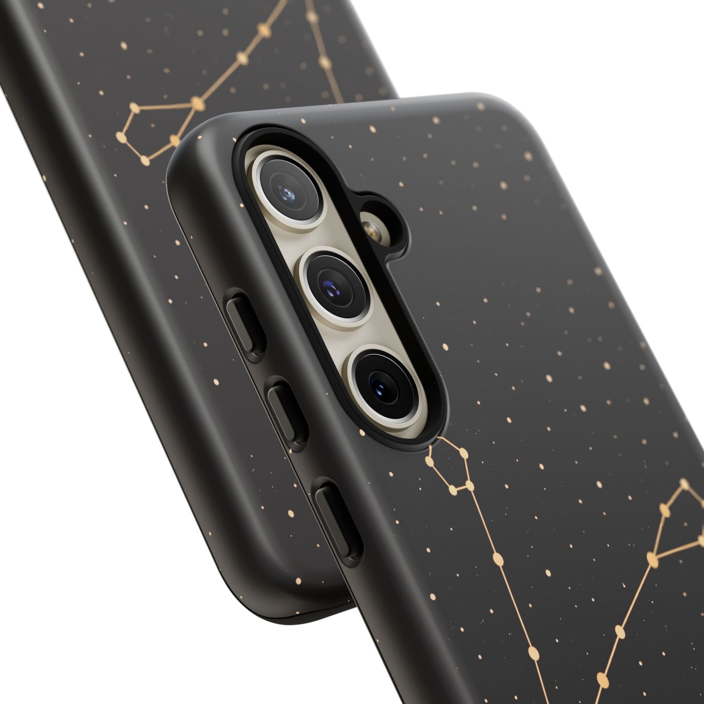 Pisces Zodiac Constellation Phone Case – Luxe Gold Celestial Cover