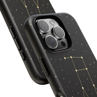 Gemini Zodiac Constellation Phone Case – Luxe Gold Celestial Cover