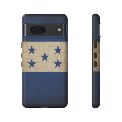 Honduras Flag Phone Case | Vintage Honduran Flag iPhone & Samsung Tough Protective Case