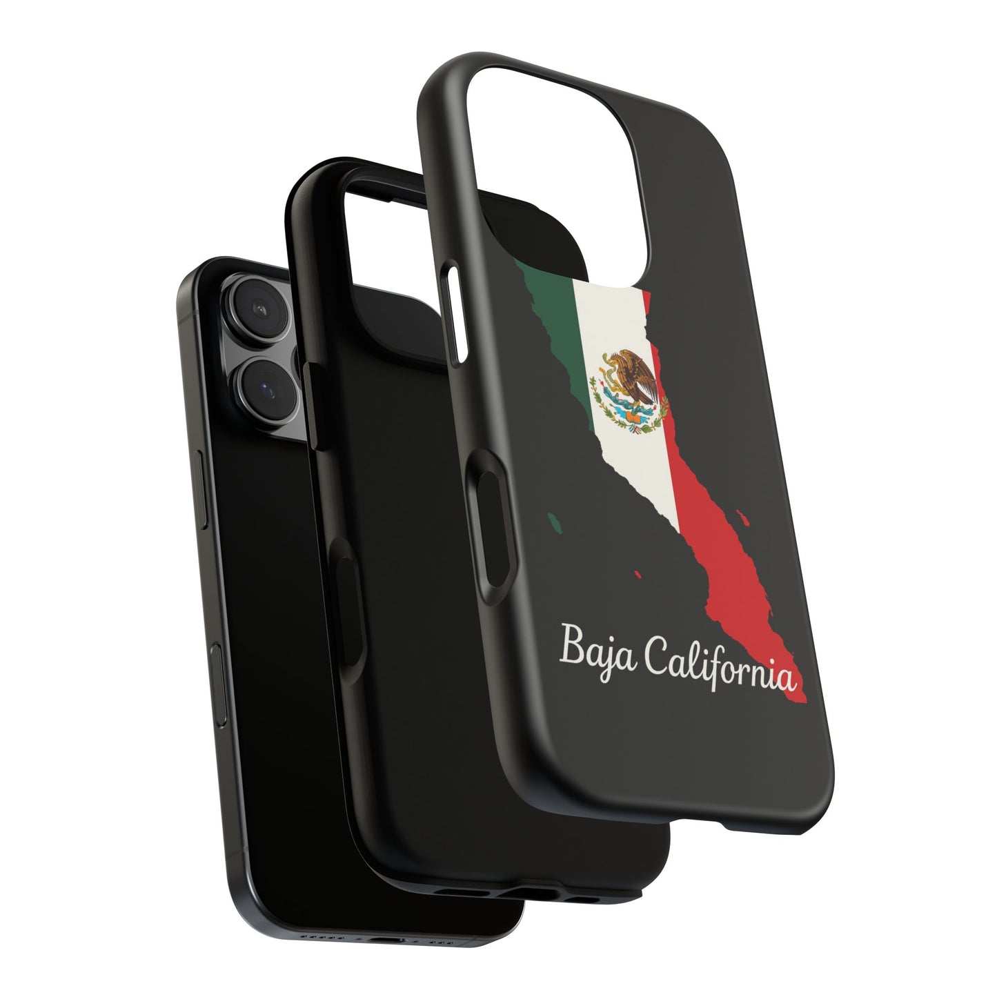 Baja California Mexico Flag Map Phone Case | Mexican American Pride Tough Case for iPhone & Samsung