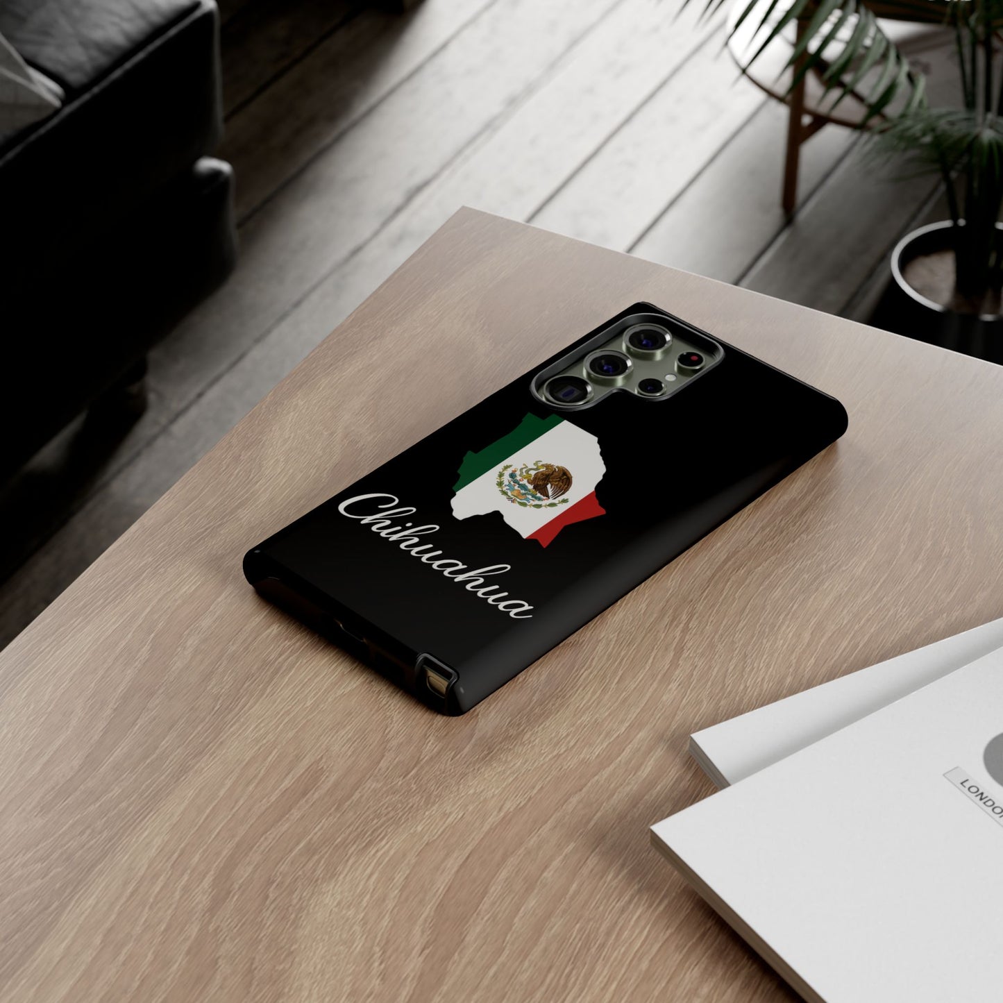 Chihuahua Mexico Flag Map Phone Case | Mexican American Pride Tough Case for iPhone & Samsung