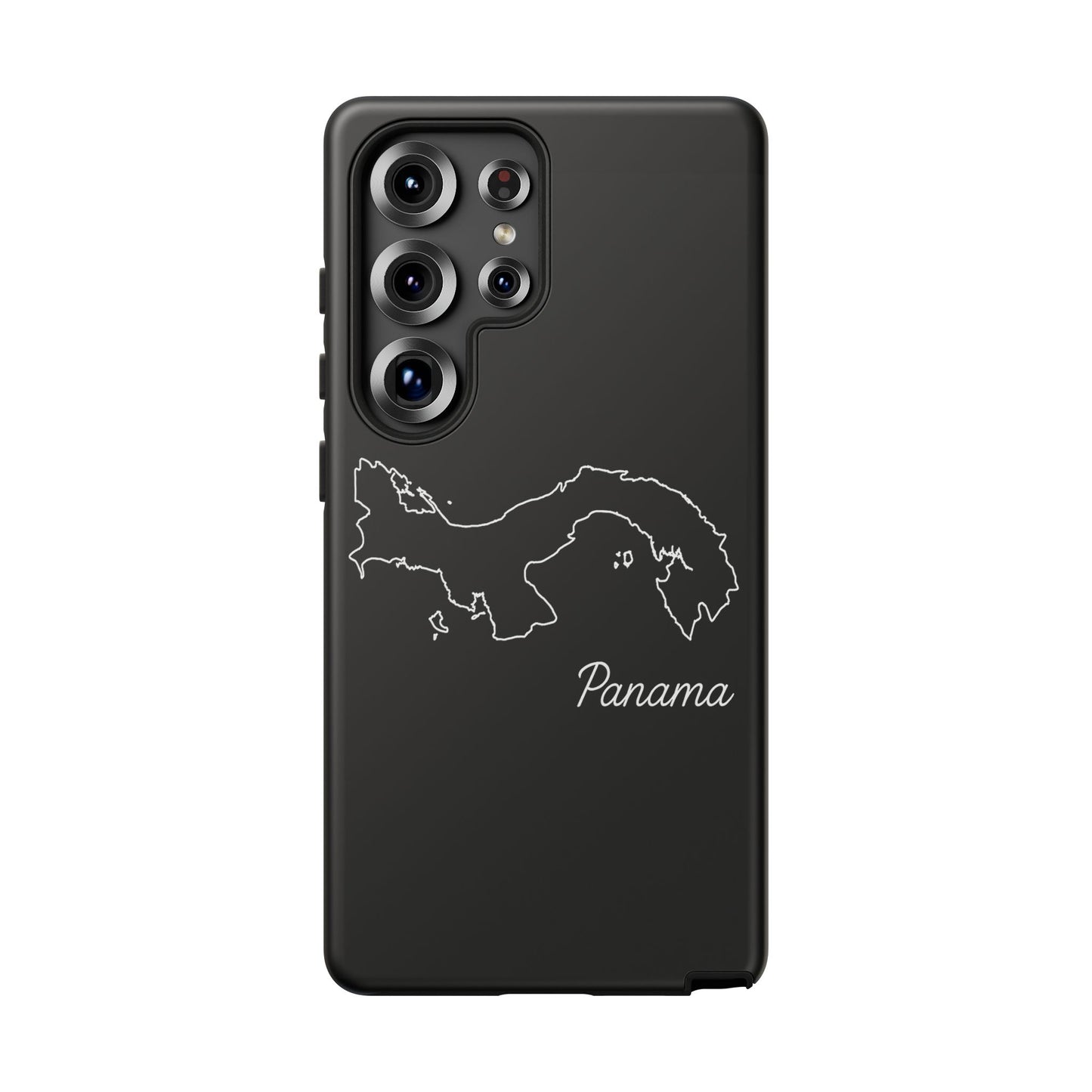 Panama Outline Phone Case – Minimal Country Map Tough Case (iPhone, Samsung, Pixel)