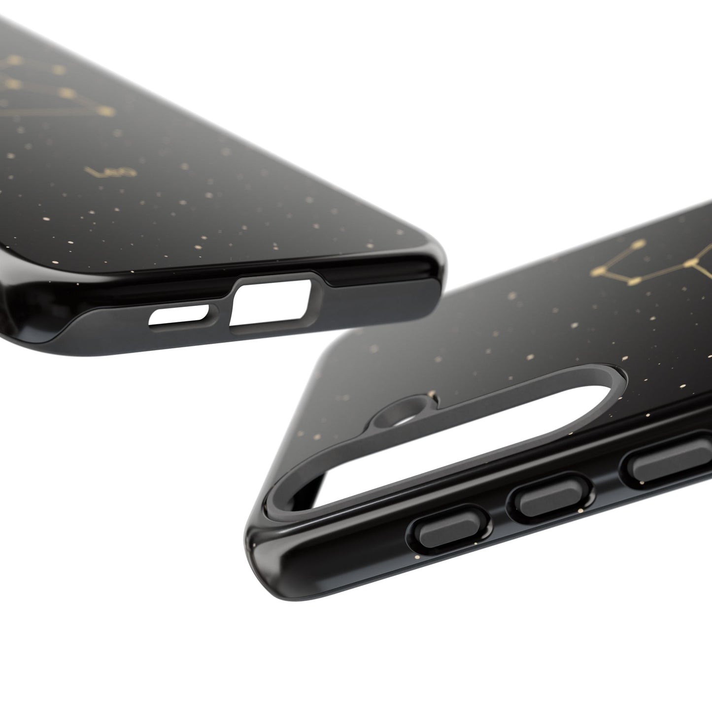 Leo Zodiac Constellation Phone Case – Luxe Gold Celestial Cover