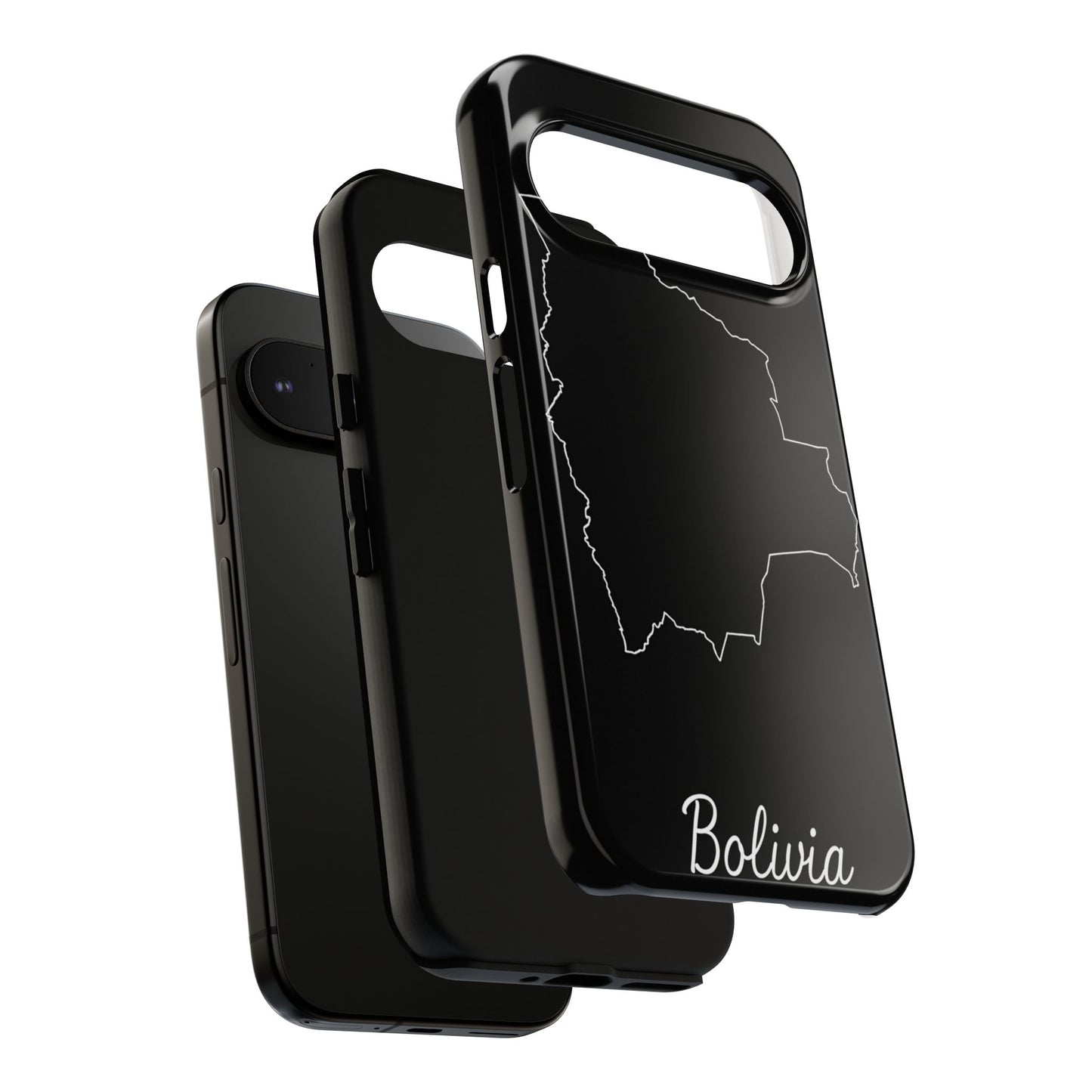 Bolivia Outline Phone Case – Minimal Country Map Tough Cover