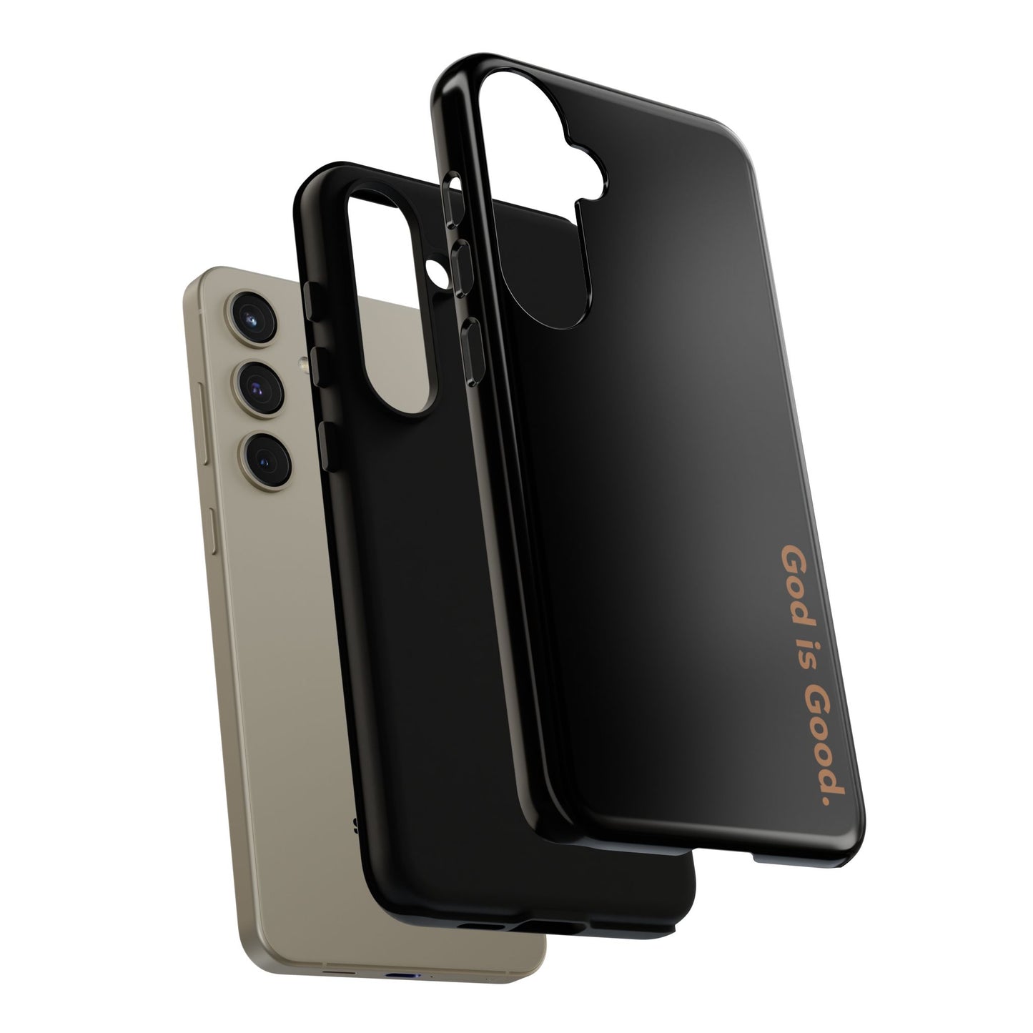 God Is Good Phone Case Minimal Aesthetic Christian Tough Cover