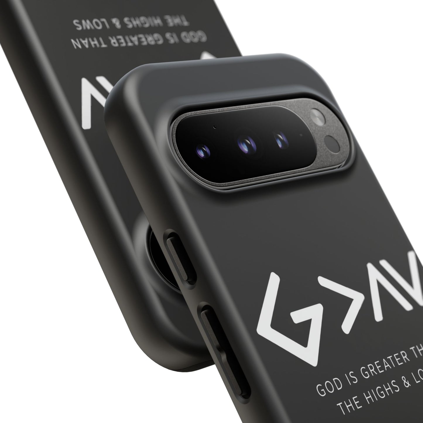 God Is Greater Than The Highs & Lows G>∧∨ Christian Phone Case
