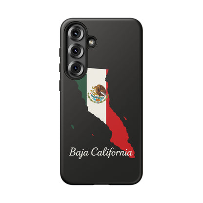 Baja California Mexico Flag Map Phone Case | Mexican American Pride Tough Case for iPhone & Samsung