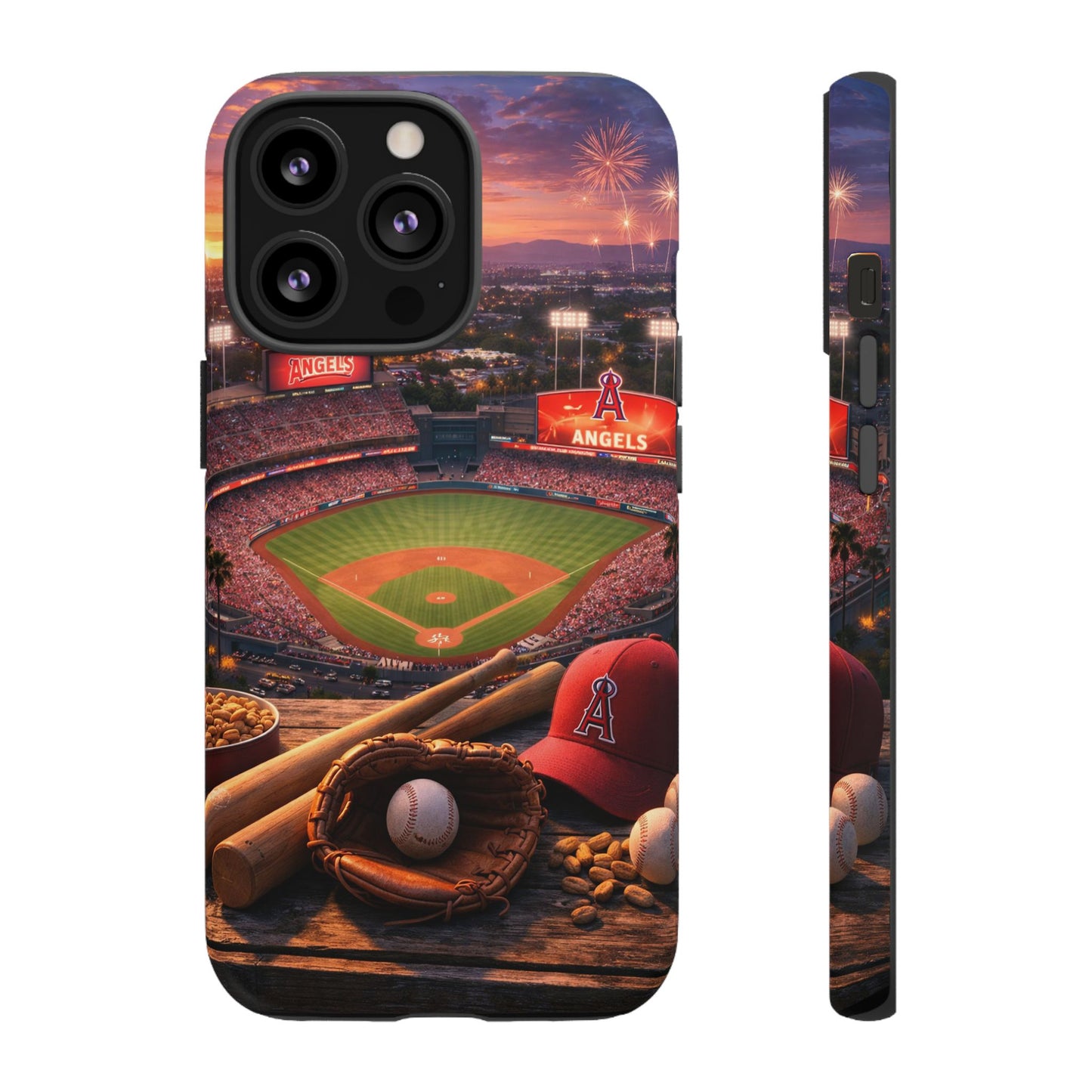 Baseball Stadium Phone Case Sports Fan Ballpark Game Day Tough Case