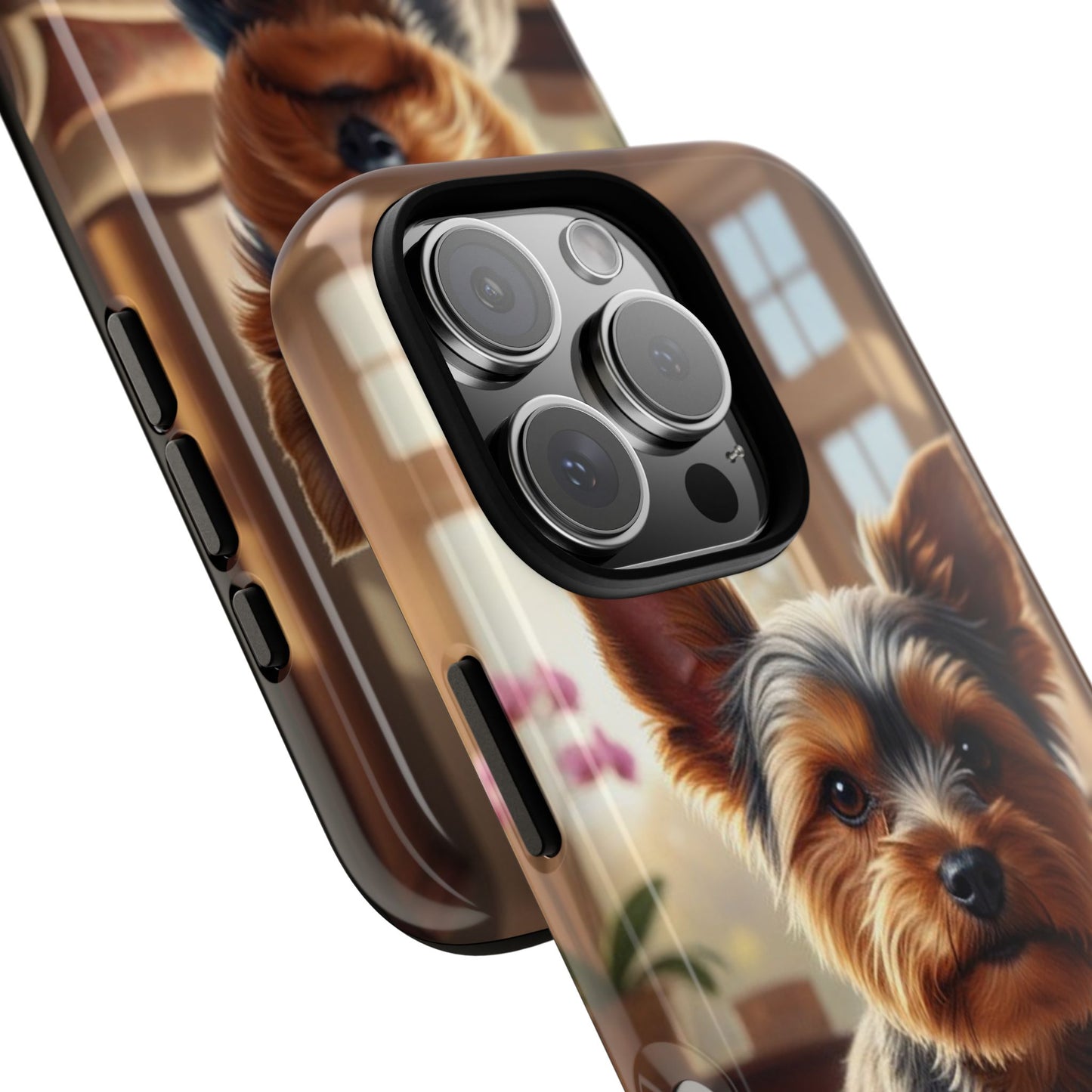 Yorkshire Terrier Phone Case – Cute Yorkie Puppy Tough Case (iPhone, Samsung, Pixel)