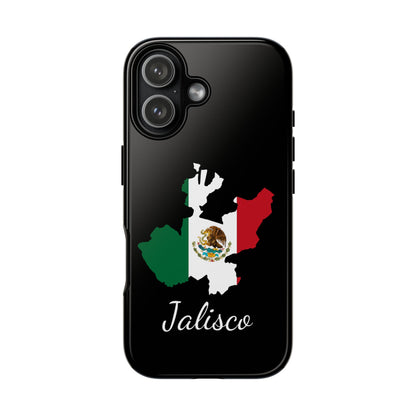 Jalisco Mexico Flag Map Phone Case | Mexican American Pride Tough Case for iPhone & Samsung