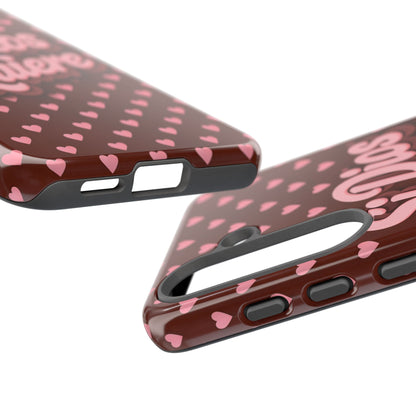 Si Dios Quiere Phone Case Latina Aesthetic Pink Hearts iPhone Samsung