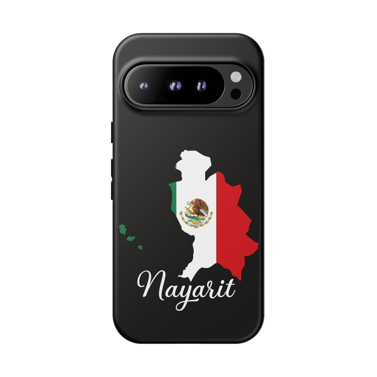 Nayarit Mexico Flag Map Phone Case | Mexican American Pride Tough Case for iPhone & Samsung