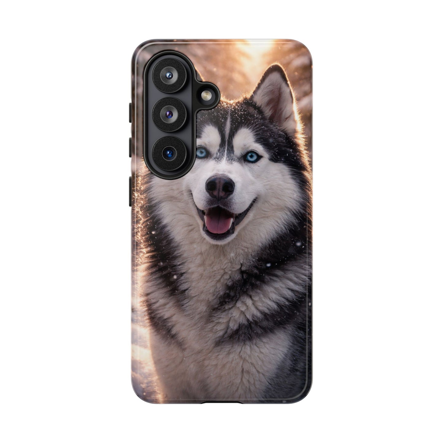 Siberian Husky Tough Phone Case | Blue Eyes Dog Cover Protective iPhone Case