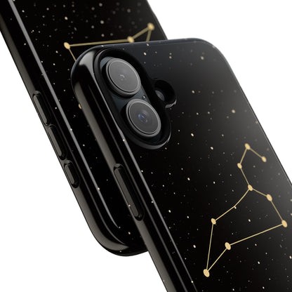 Leo Zodiac Constellation Phone Case – Luxe Gold Celestial Cover