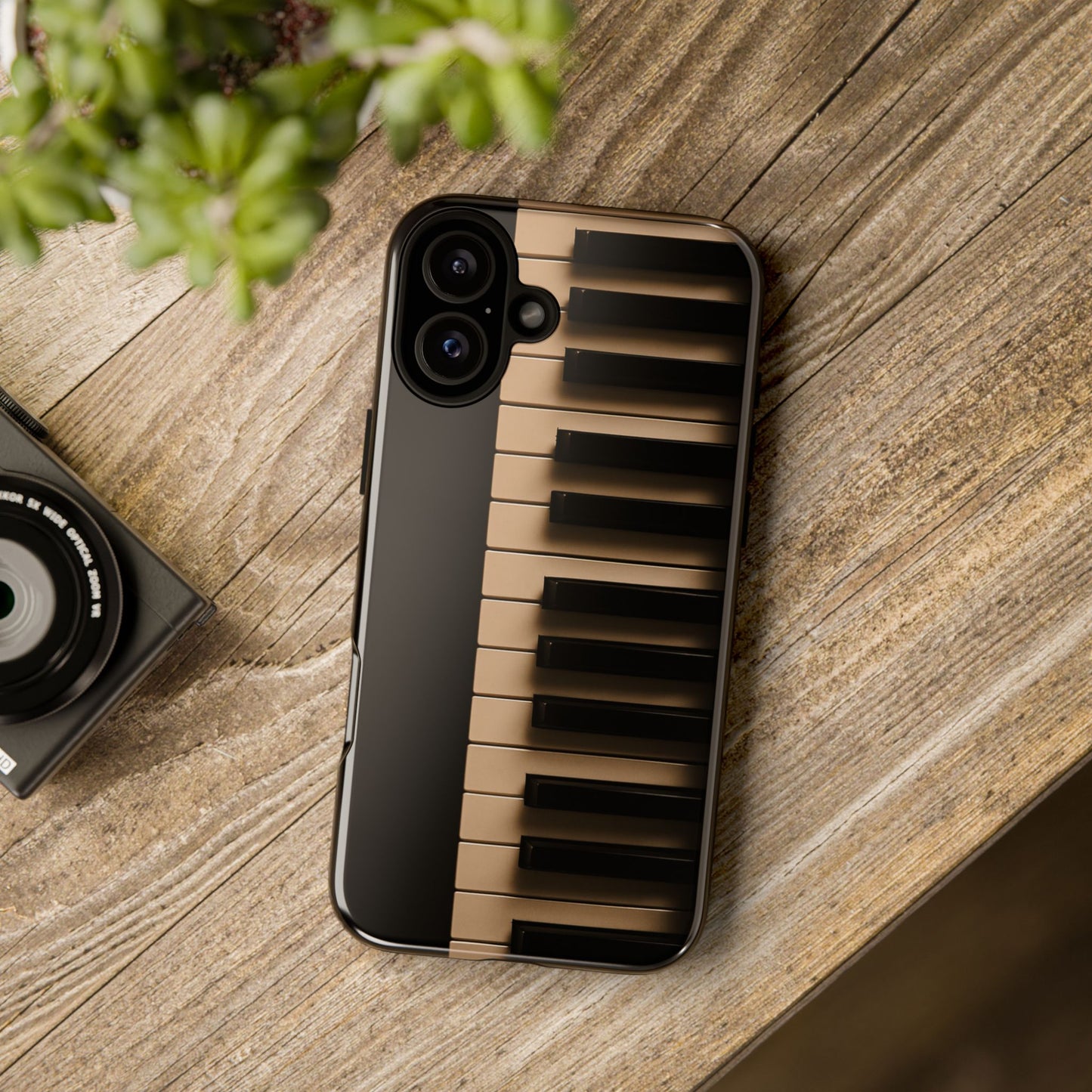 Piano Phone Case – Piano Keyboard Tough Case for Musicians (iPhone, Samsung, Pixel)