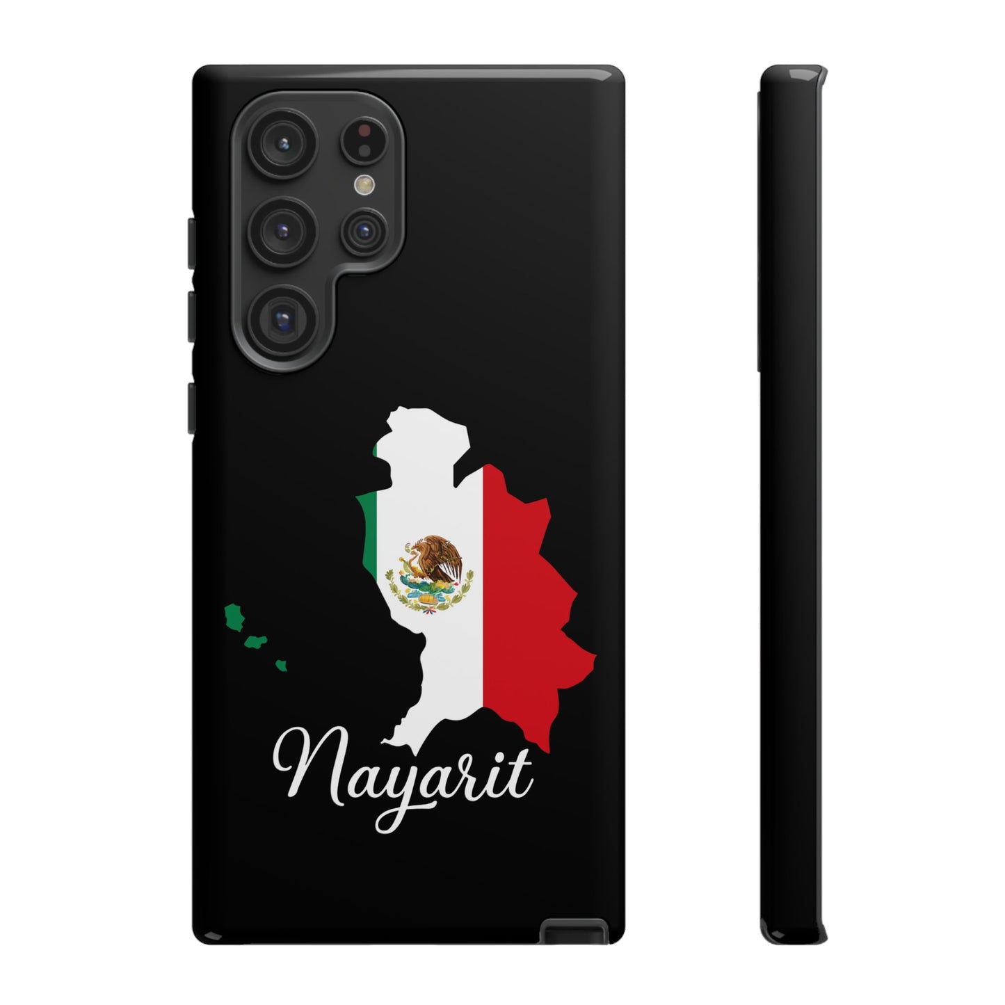Nayarit Mexico Flag Map Phone Case | Mexican American Pride Tough Case for iPhone & Samsung