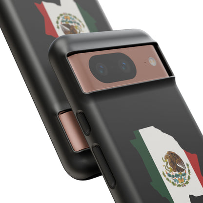 Chihuahua Mexico Flag Map Phone Case | Mexican American Pride Tough Case for iPhone & Samsung