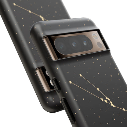 Taurus Zodiac Constellation Phone Case – Luxe Gold Celestial Cover