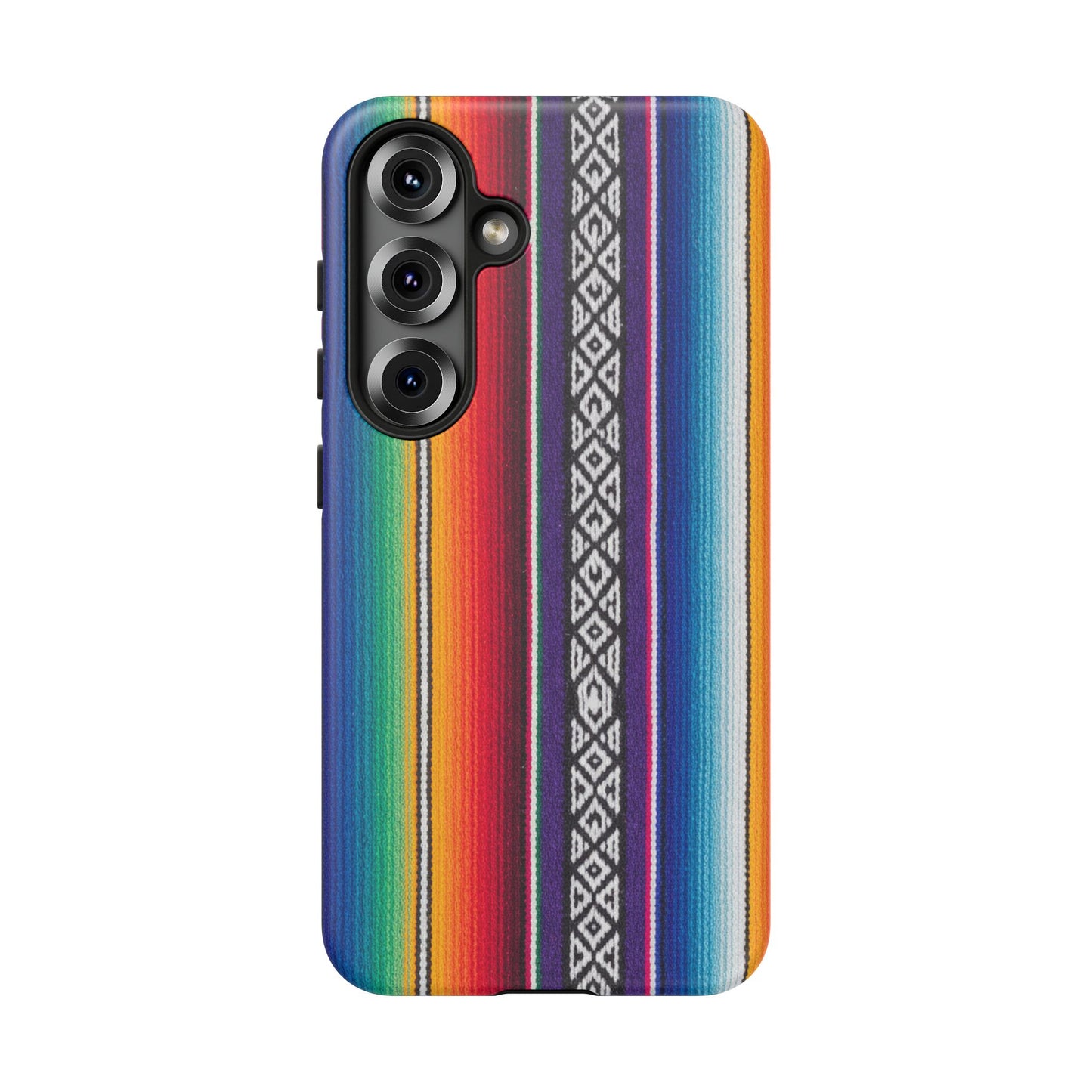 Serape Stripe Phone Case – Colorful Mexican Blanket Pattern Tough Case