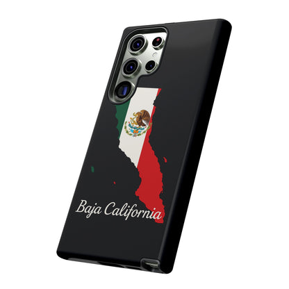 Baja California Mexico Flag Map Phone Case | Mexican American Pride Tough Case for iPhone & Samsung