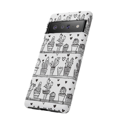 Cactus Succulent Phone Case Cute Plant Aesthetic iPhone Samsung Cover