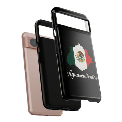Aguascalientes Mexico Flag Map Phone Case | Mexican American Pride Tough Case for iPhone & Samsung
