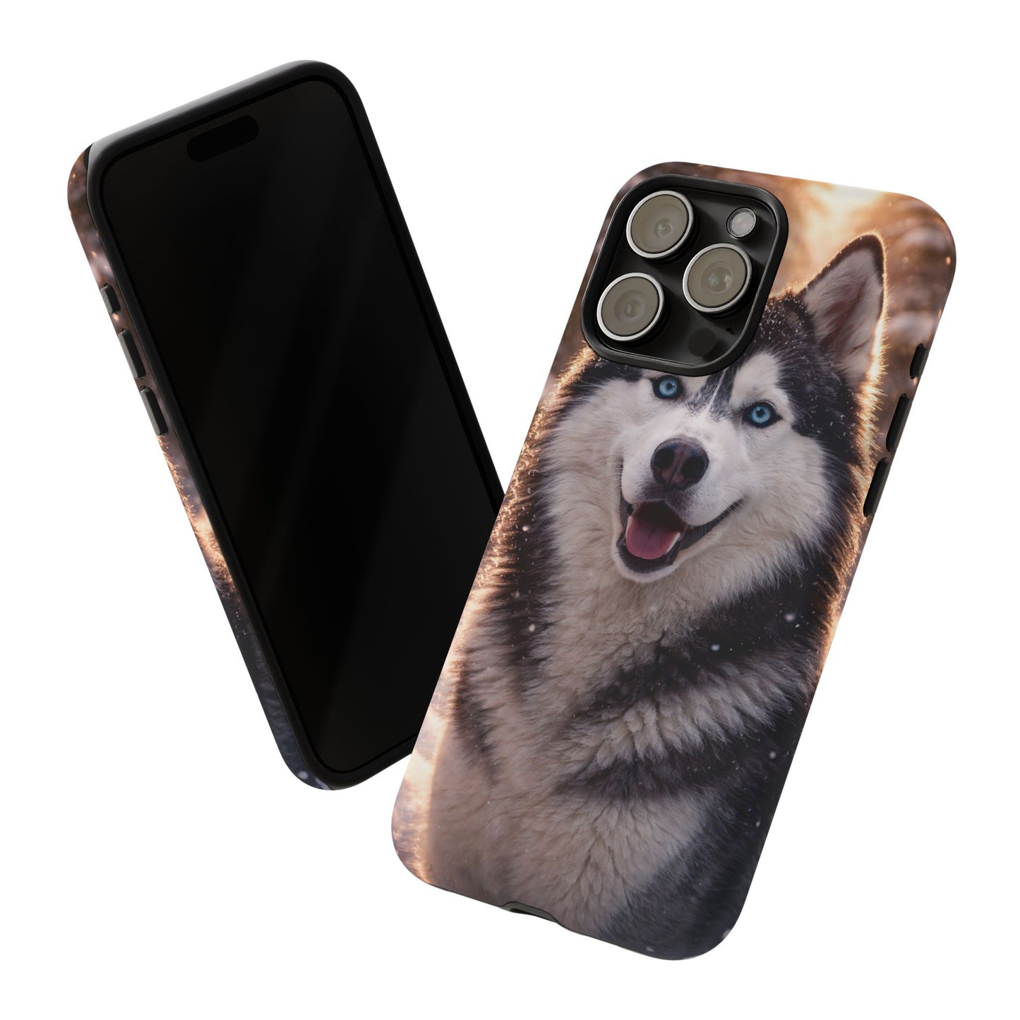Siberian Husky Tough Phone Case | Blue Eyes Dog Cover Protective iPhone Case
