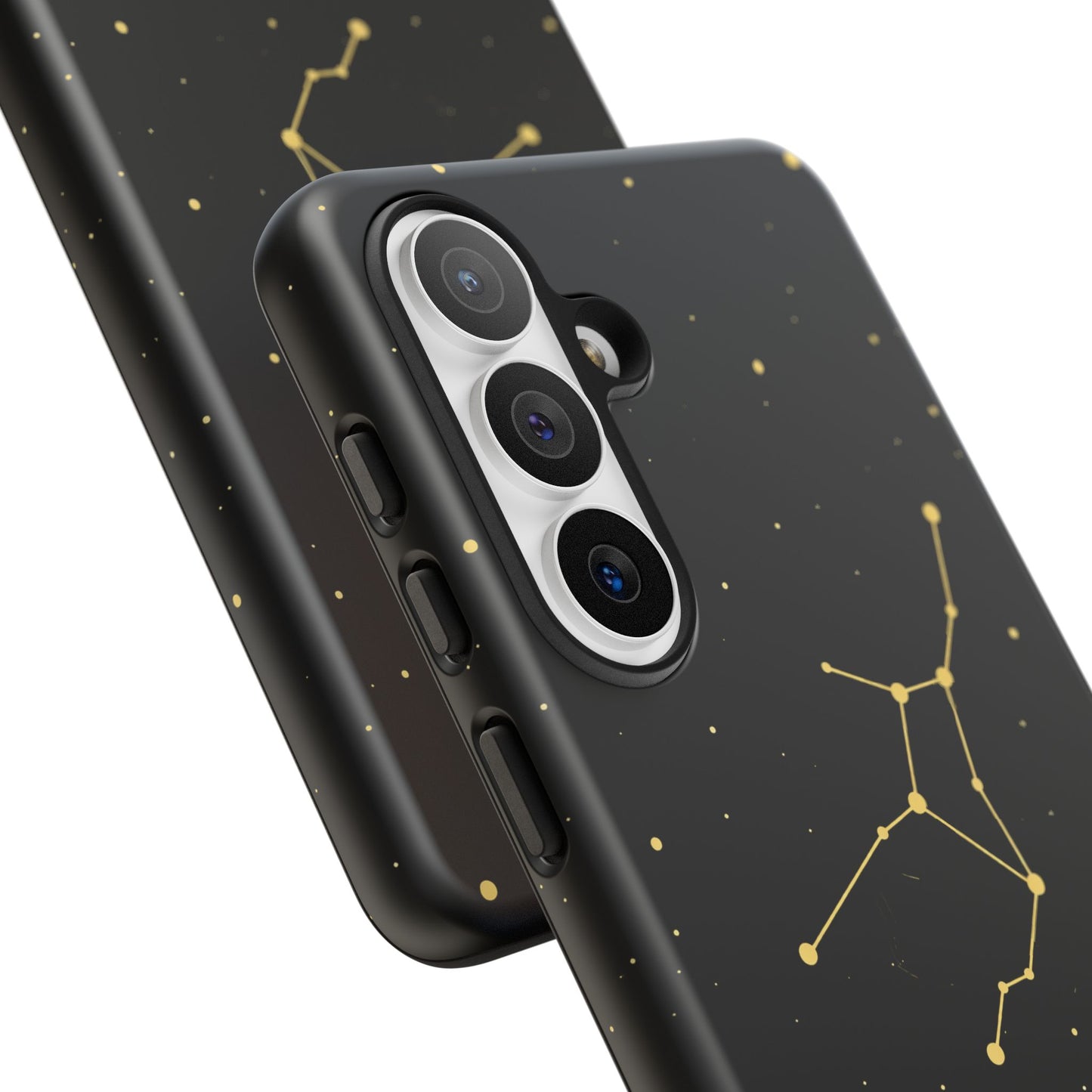 Virgo Zodiac Constellation Phone Case – Luxe Gold Celestial Cover