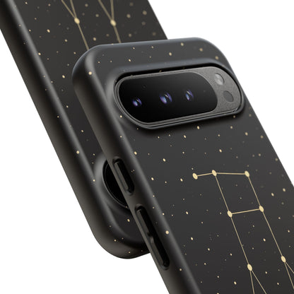 Gemini Zodiac Constellation Phone Case – Luxe Gold Celestial Cover